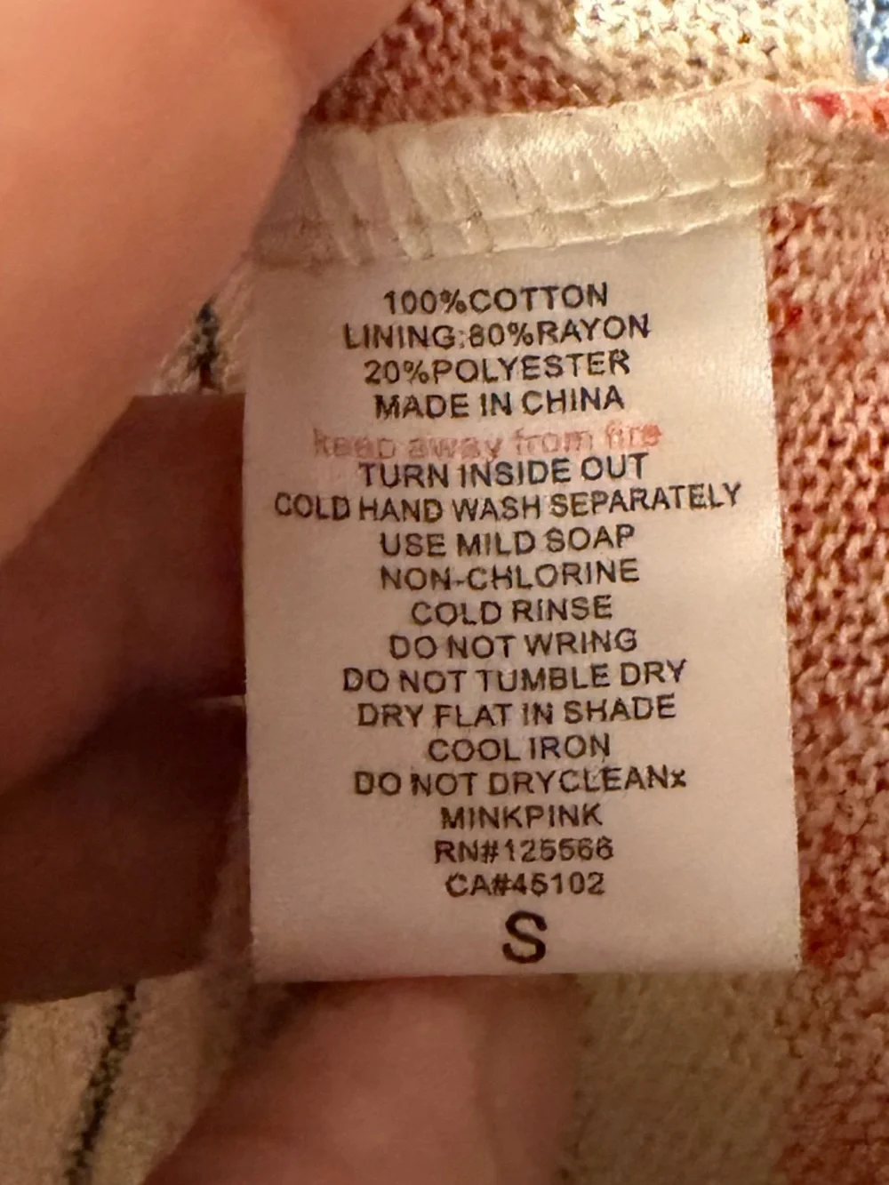 MINKPINK cream flattering brand